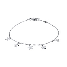 Браслет из серебра (изготовление) с бриллиантом