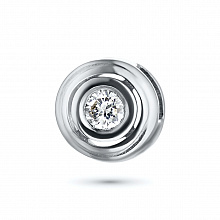 Подвеска из белого золота с бриллиантом (изготовление)