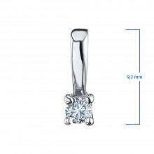 Подвеска из серебра с бриллиантом (изготовление)