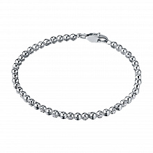 Браслет из белого золота с бриллиантами (изготовление)