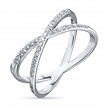 Кольцо из белого золота с бриллиантами (изготовление)