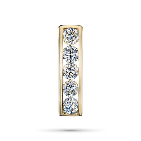 Подвеска из желтого золота