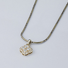 Подвеска из желтого золота с бриллиантами (изготовление)