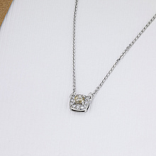 Колье из белого золота с бриллиантами (изготовление)