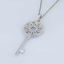 Подвеска из красного золота с бриллиантами (изготовление)