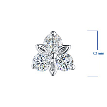 Подвеска из желтого золота с бриллиантами (изготовление)