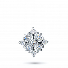 Подвеска из белого золота с бриллиантами (изготовление)