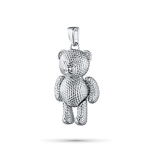 Подвеска из серебра (изготовление) с бриллиантом