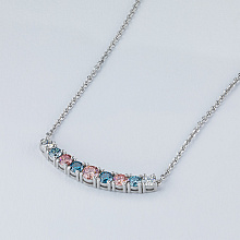 Колье из белого золота (изготовление) с бриллиантами