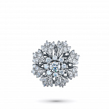 Подвеска из комбинированного золота с бриллиантами (изготовление)