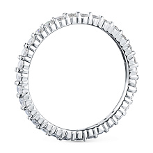 Кольцо из белого золота с бриллиантами (изготовление)