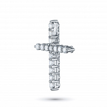 Подвеска из белого золота с бриллиантами (изготовление)