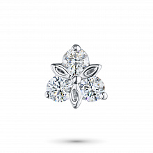 Подвеска из желтого золота с бриллиантами (изготовление)