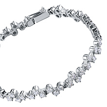 Браслет из желтого золота с бриллиантами (изготовление)