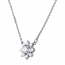 Колье из белого золота с бриллиантами (изготовление)