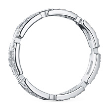 Кольцо из белого золота с бриллиантами (изготовление)