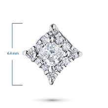 Подвеска из белого золота с бриллиантами (изготовление)