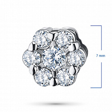 Подвеска из белого золота с бриллиантами (изготовление)