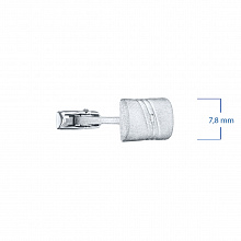 Запонки из серебра с бриллиантами (изготовление)