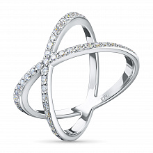 Кольцо из белого золота с бриллиантами (изготовление)