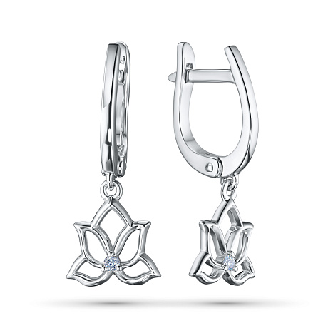 Серьги из серебра