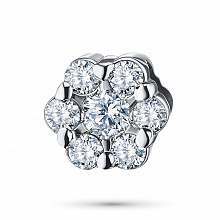 Подвеска из белого золота с бриллиантами (изготовление)