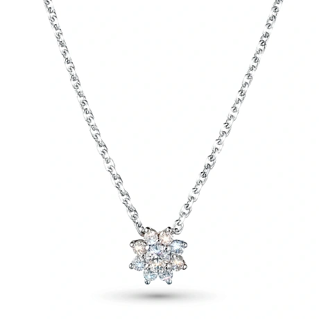 Колье из серебра