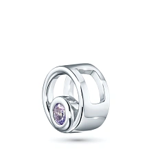 Подвеска из серебра с танзанитом