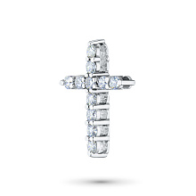 Подвеска из белого золота с бриллиантами (изготовление)