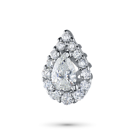 Подвеска из белого золота