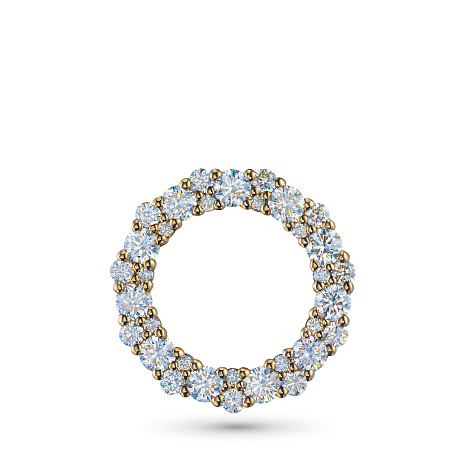 Подвеска из желтого золота