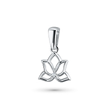 Подвеска из серебра (изготовление) с бриллиантом