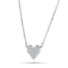 Колье из белого золота с бриллиантами (изготовление)