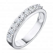 Кольцо из белого золота с бриллиантом (изготовление)