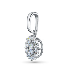 Подвеска из серебра (изготовление) с бриллиантами