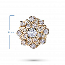 Подвеска из красного золота с бриллиантами (изготовление)