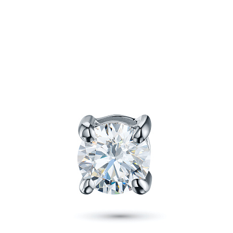 Классическая подвеска из серебра