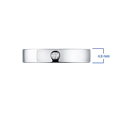 Кольцо из белого золота с бриллиантом (изготовление)