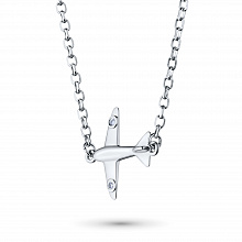 Колье из белого золота с бриллиантами (изготовление)