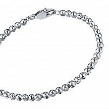 Браслет из белого золота с бриллиантами (изготовление)