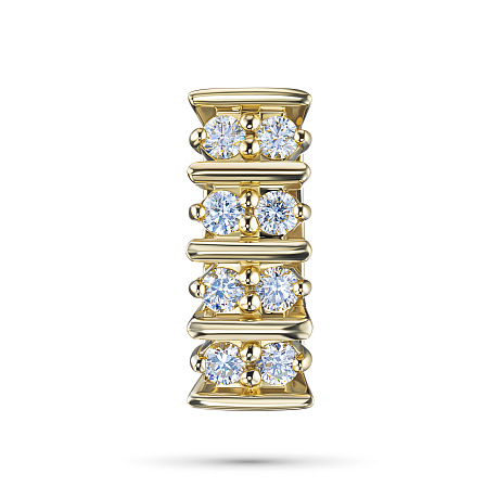 Подвеска из желтого золота