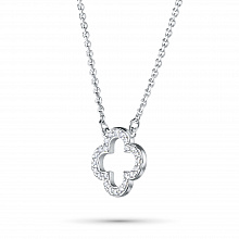 Колье из белого золота с бриллиантами (изготовление)