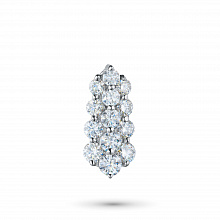 Подвеска из белого золота с бриллиантами (изготовление)