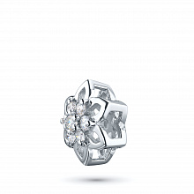 Подвеска из белого золота с бриллиантами (изготовление)