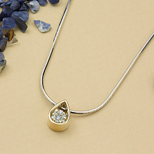 Подвеска из белого золота с бриллиантами (изготовление)