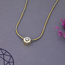 Подвеска из желтого золота с бриллиантом (изготовление)