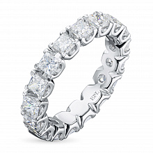 Кольцо из белого золота с бриллиантом (изготовление)