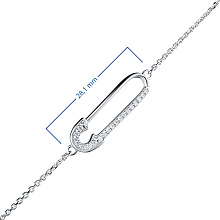 Браслет из красного золота с бриллиантами (изготовление)