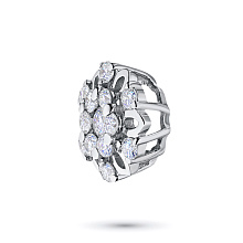 Подвеска из белого золота с бриллиантами (изготовление)