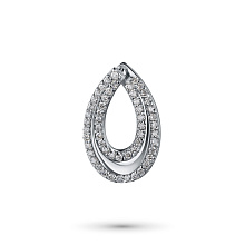 Подвеска из белого золота c бриллиантами